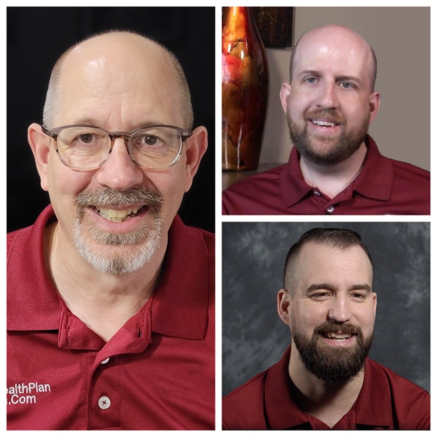 Pat Davis and the Your Health Plan Man family team